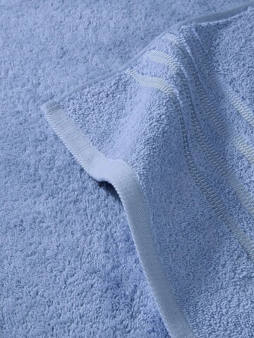 SCHIESSER Gästetücher 'Milano' in Blau