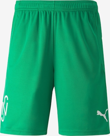 Regular Pantaloni sport 'Neymar' de la PUMA pe verde: față