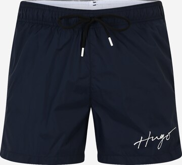 Shorts de bain 'PAOL' HUGO en bleu : devant