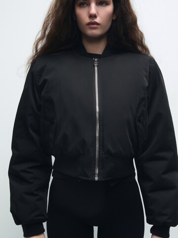 Pull&Bear Between-season jacket in Black