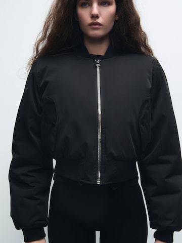 Pull&Bear Between-Season Jacket in Black