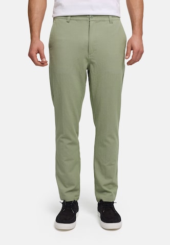 Kronstadt Regular Chino 'Vann' in Groen: voorkant