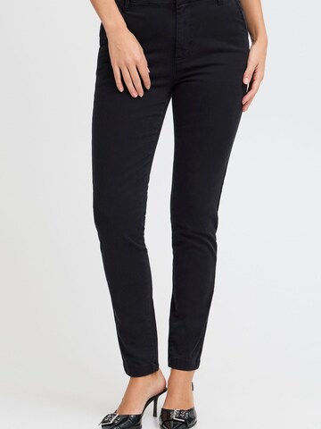 regular Pantaloni chino ' PZBONNIE Chino Pant ' di PULZ Jeans in nero