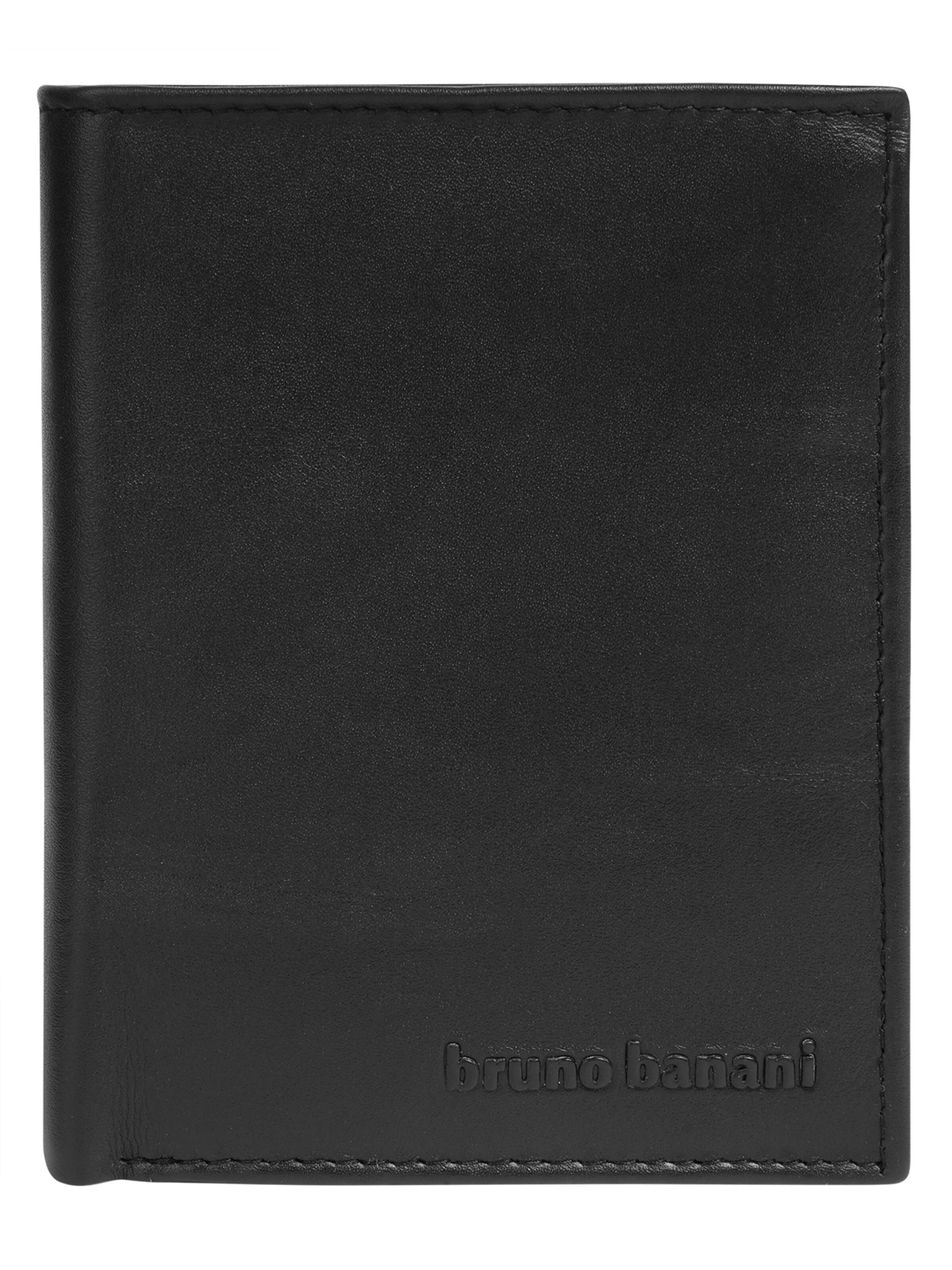 Bruno Banani Portemonnaie‌‌‌‌‌‌‌‌‌ in Schwarz: Vorderseite