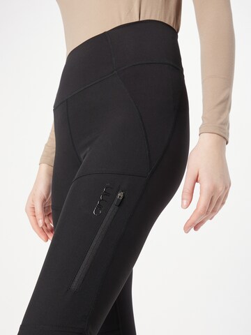 Skinny Pantaloni sportivi di aim'n in nero