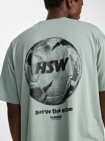 Hummel Shirt 'Football' in Green