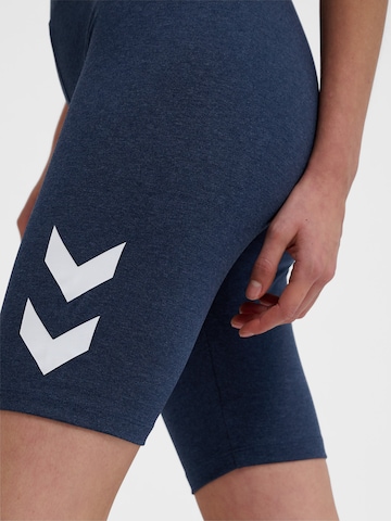 Skinny Pantalon de sport 'Pulse' Hummel en bleu