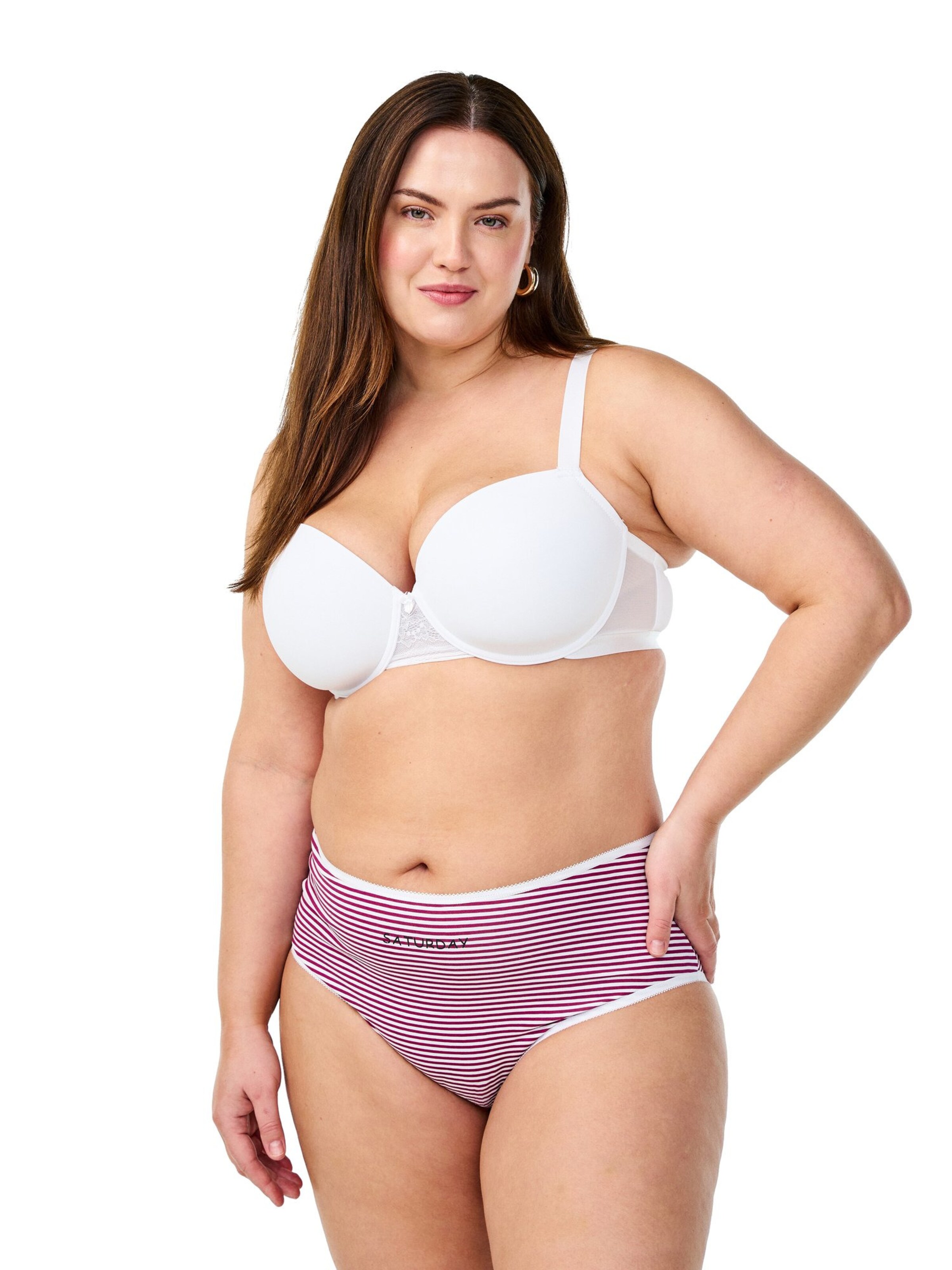 Slip 'LWEEK' di Devoted by Zizzi in blu: frontale