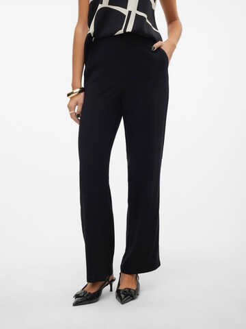 VERO MODA Wide leg Pants 'VMEASY JOY' in Black: front