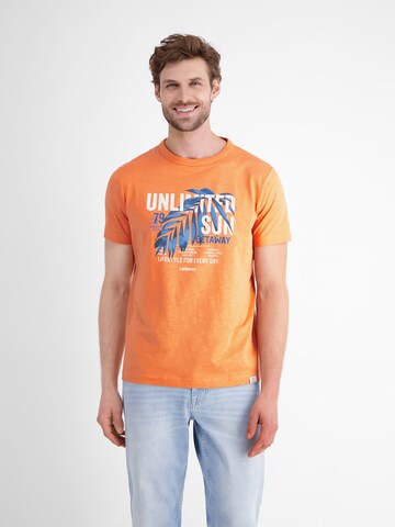 LERROS Shirt in Oranje: voorkant