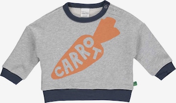 Fred's World by GREEN COTTON Sweatshirt 'Food' in Grau: predná strana