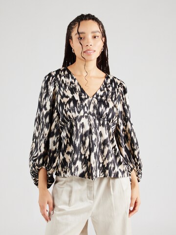 VERO MODA Bluse 'VMMINA' i sort: forside