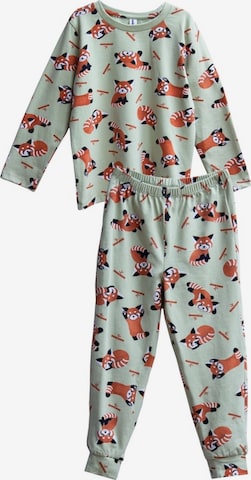 WINKIKI Schlafanzug in Grün: Vorderseite