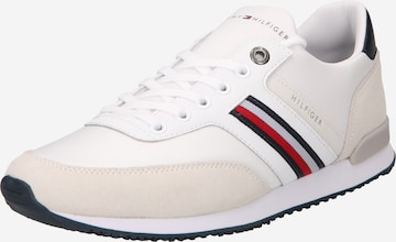 TOMMY HILFIGER Platform trainers in White: front