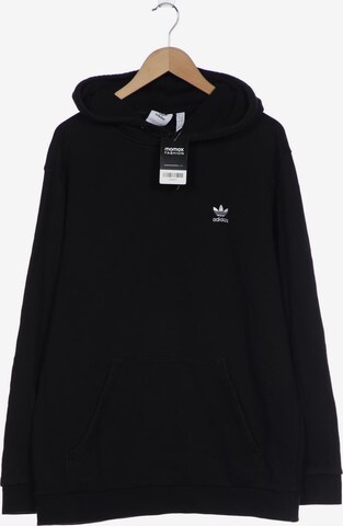 ADIDAS ORIGINALS Sweatshirt & Zip-Up Hoodie in XL in Black: front