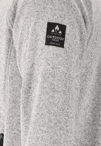 Whistler Athletic fleece jacket 'Wolven' in Grey