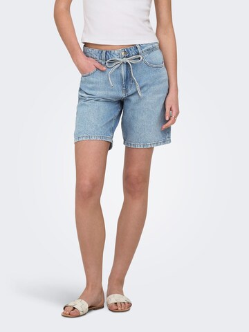 ONLY Wide leg Jeans 'ONLLumi' in Blauw: voorkant