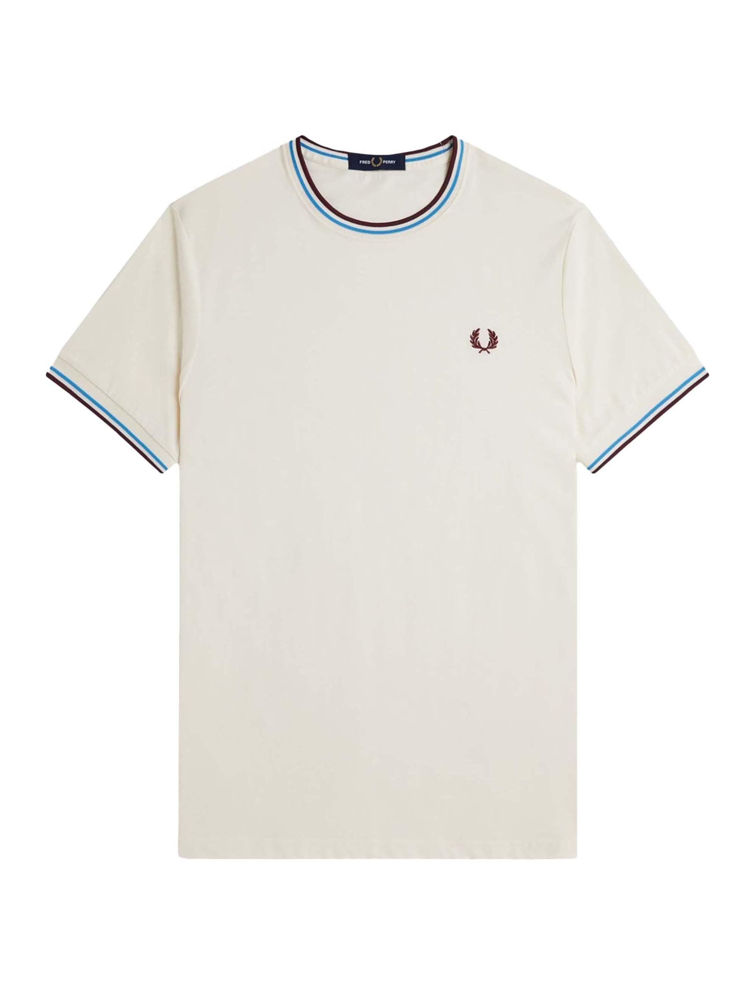 Fred Perry Shirt in Beige: front
