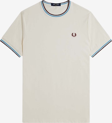 Fred Perry Shirt in Beige: front