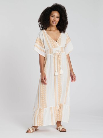 Robe South Beach en or : devant