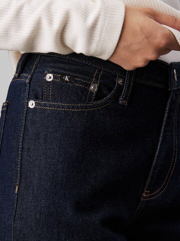 Calvin Klein Jeans Loosefit Jeans in Blauw