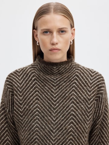 SELECTED - Jersey 'SLWLULU' en marrón