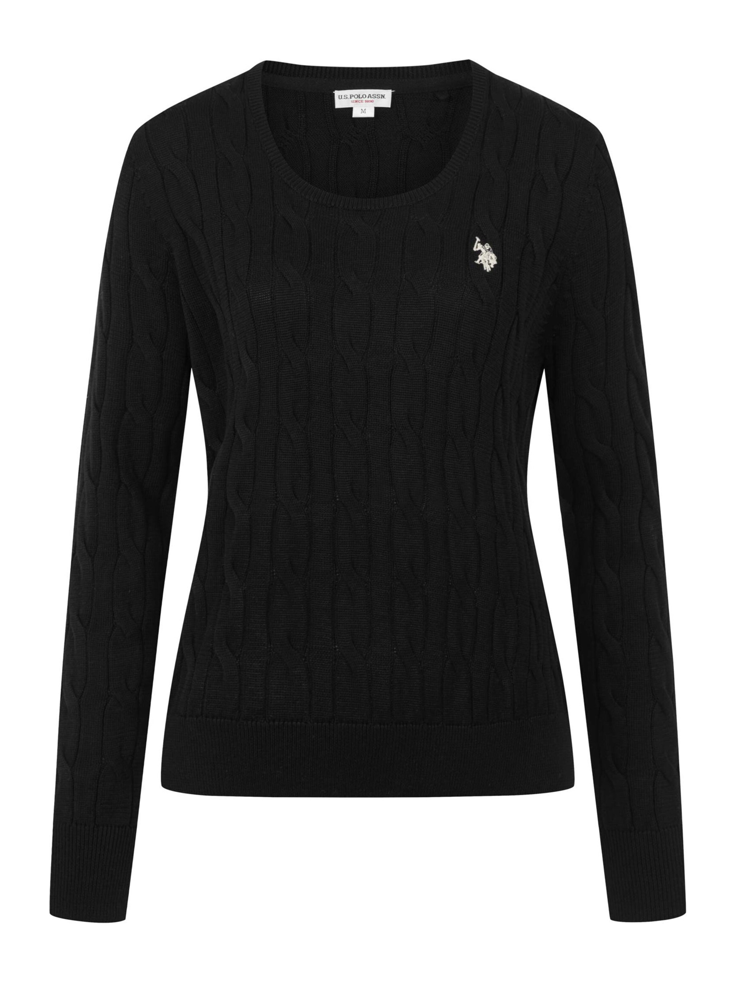 U.S. POLO ASSN. Sweater in Black: front