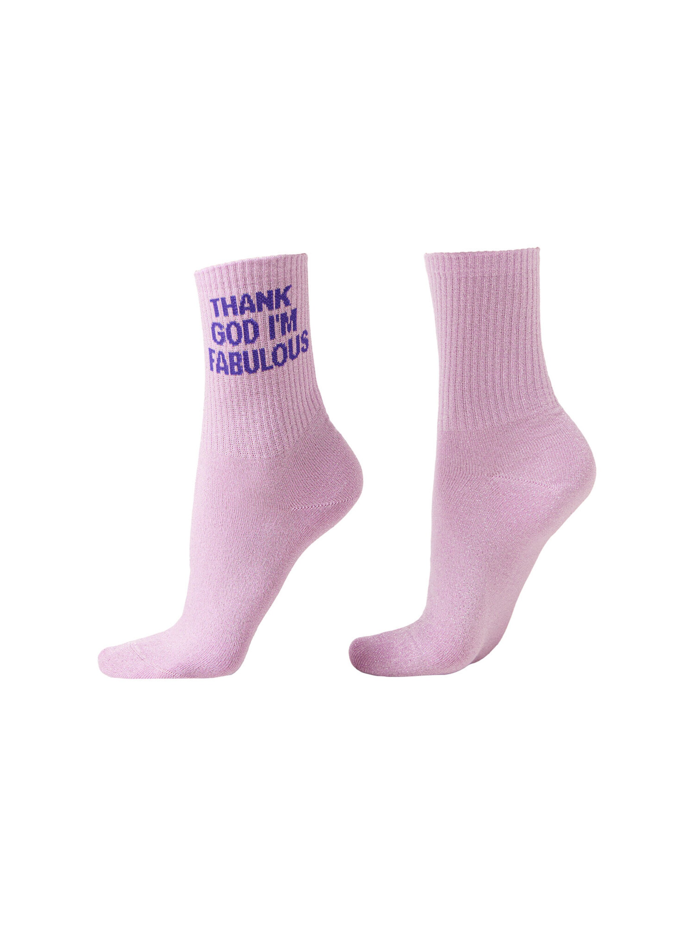 CALZEDONIA Socks in Pink: front