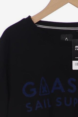 Gaastra Sweatshirt & Zip-Up Hoodie in XL in Black