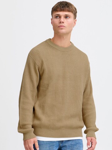 Pull-over 'Gia' !Solid en marron : devant