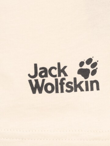 JACK WOLFSKIN Funkční tričko – béžová