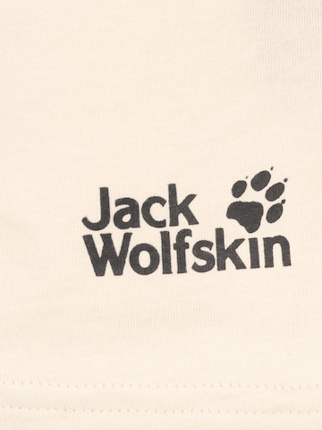 smėlio JACK WOLFSKIN Sportiniai marškinėliai