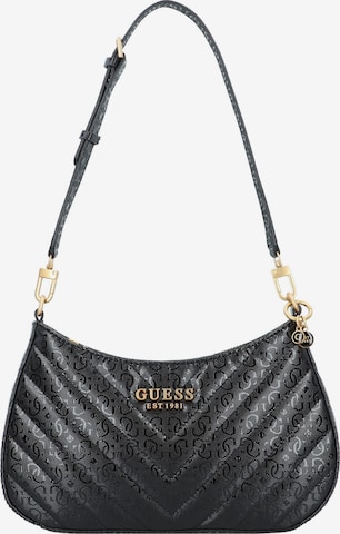 GUESS Shoulder Bag 'Jania' in Black: front