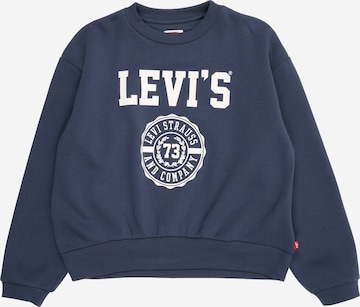 Levi's Kids Collegepaita 'LVG COLLEGIATE CREW' värissä sininen: etupuoli