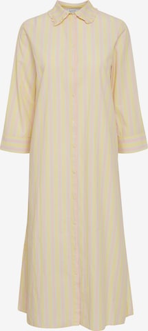 b.young Shirt Dress 'BYGAMINE' in Yellow: front