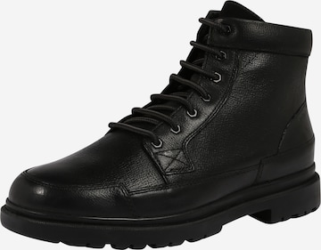 GEOX Schnürboots 'Andalo' in Schwarz: predná strana