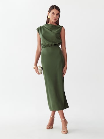 Robe de soirée St MRLO en vert : devant
