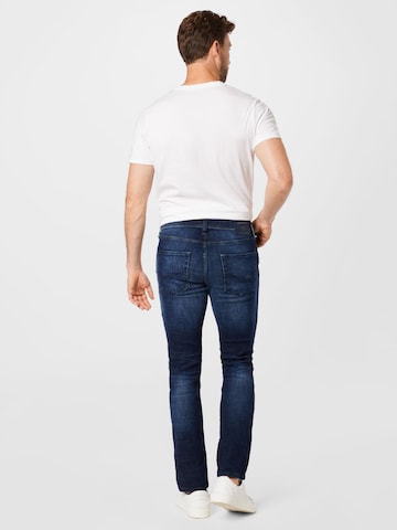 JACK & JONES Slimfit Jeans 'JJITIM JJORIGINAL GE 358 50SPS' in Blauw