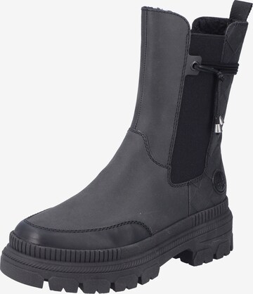Rieker Chelsea Boots 'Y9371' in Black: front