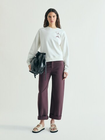 Scalpers Свитшот ' ' в Бежевый: спереди