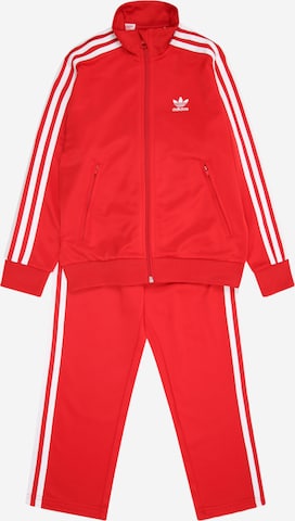 Tuta da jogging 'Adicolor Firebird' di ADIDAS ORIGINALS in rosso: frontale