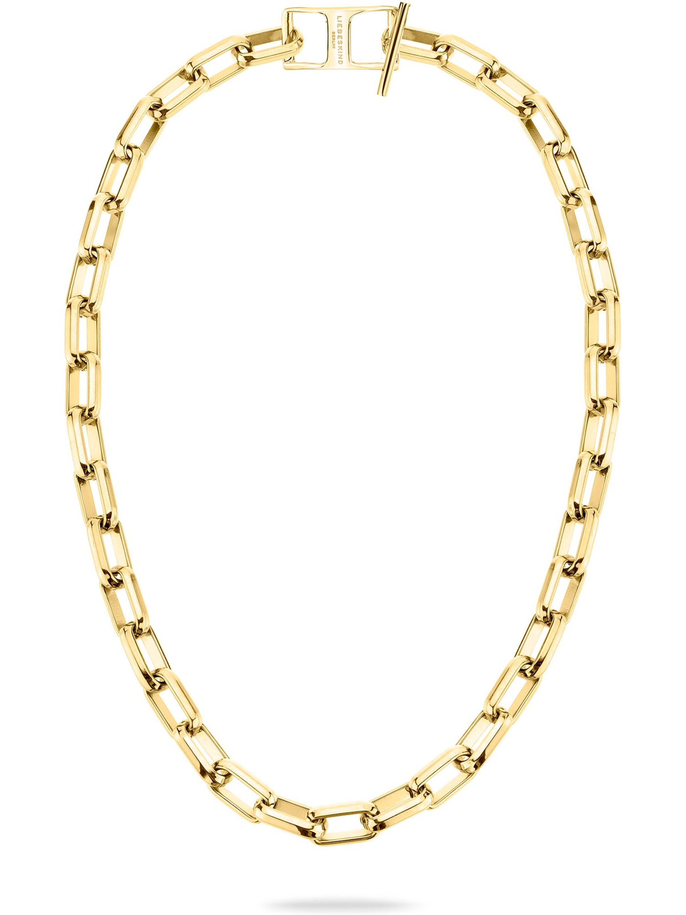 Liebeskind Berlin Kette in Gelb: Vorderseite