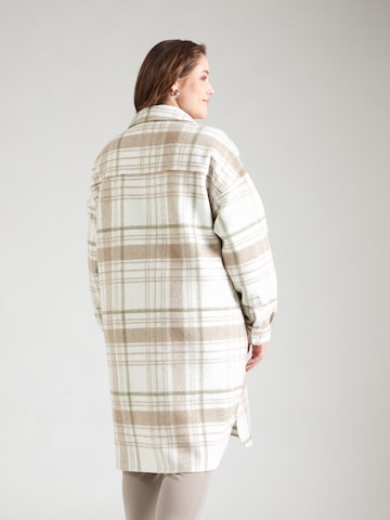 Vero Moda Curve Between-Seasons Coat 'VMCVINCE' in Green