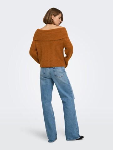 ONLY Sweater 'MAGGIE' in Brown