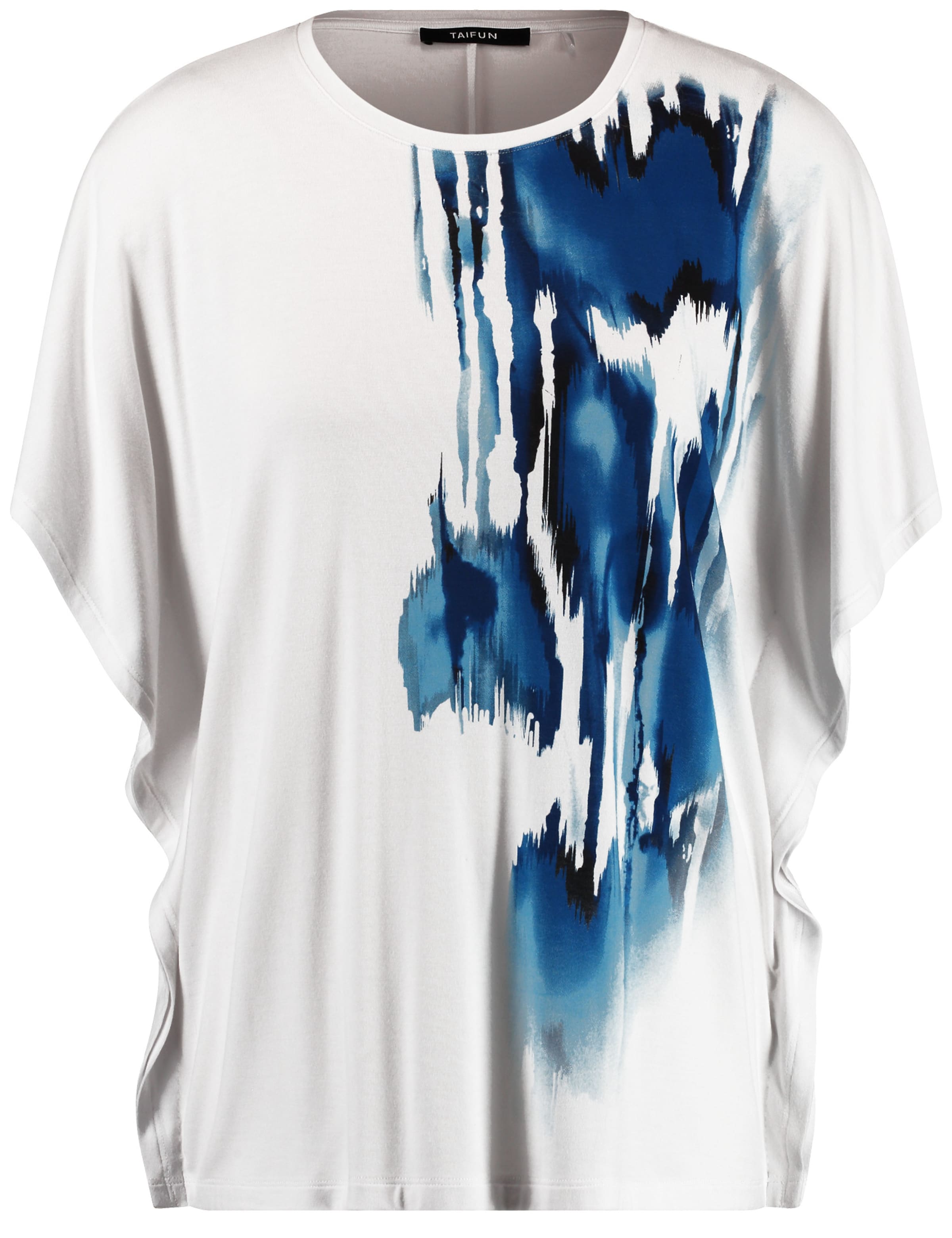 TAIFUN Shirt in Wit: voorkant