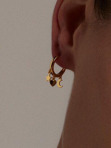 Luxenter Earrings 'Zaccus' in Gold