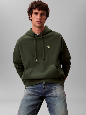 Calvin Klein Jeans Sweatshirt 'Premium' in Groen