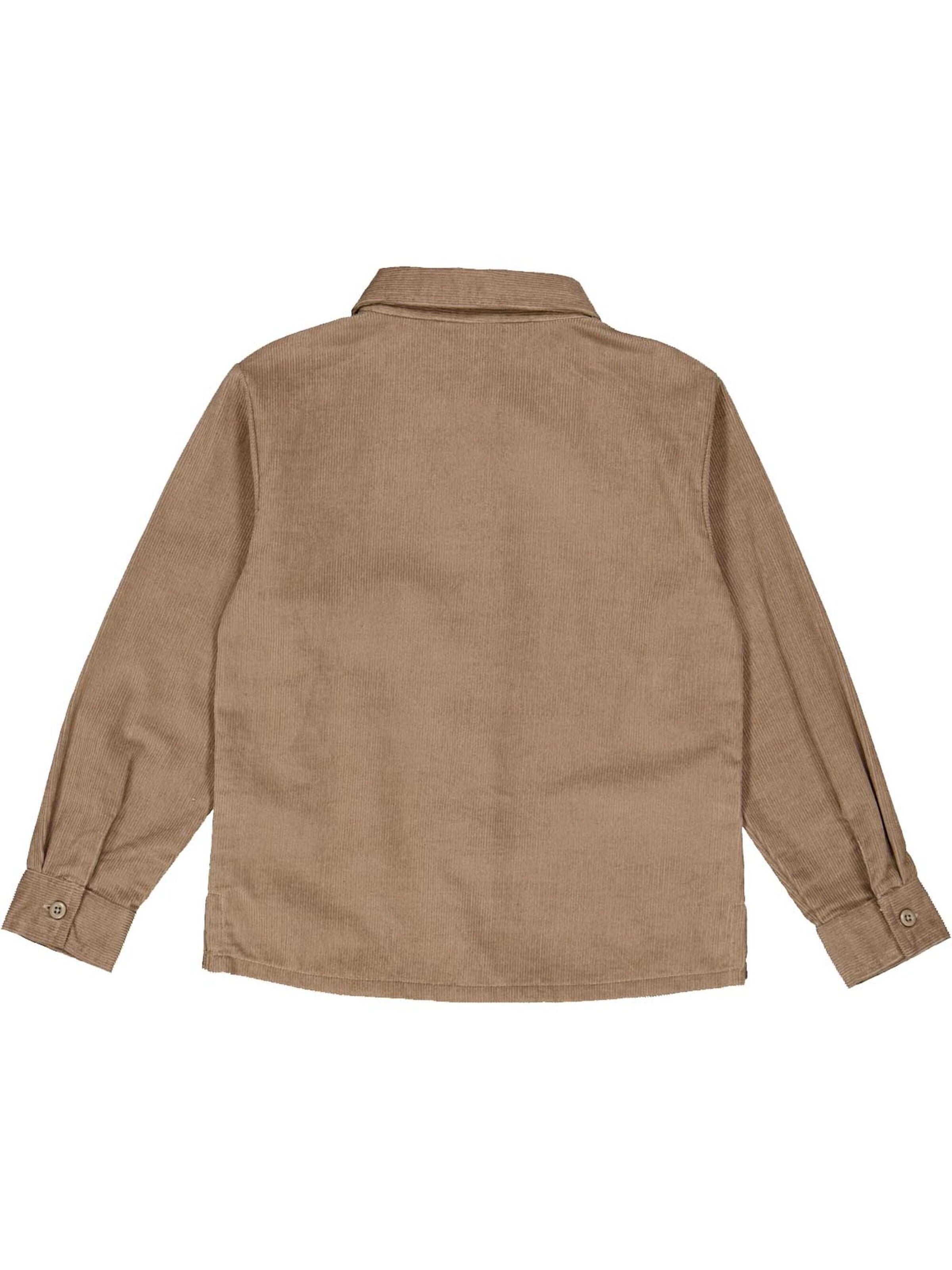 Müsli by GREEN COTTON - Regular Fit Camisa em castanho