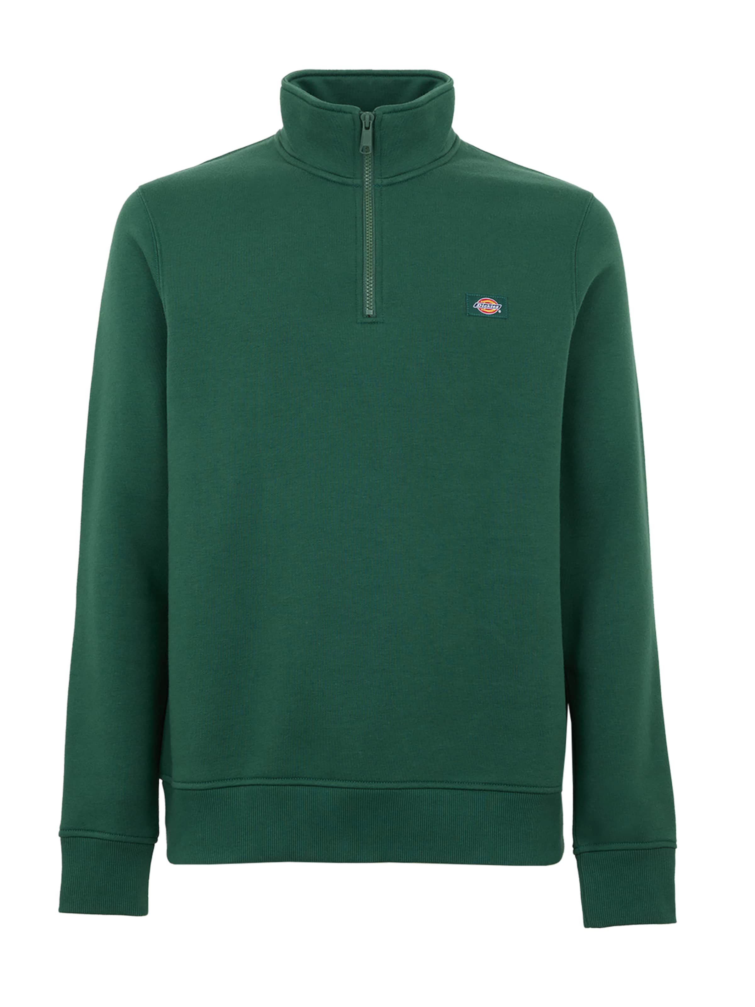 DICKIES Sweatshirt 'Oakport' i grøn: forside