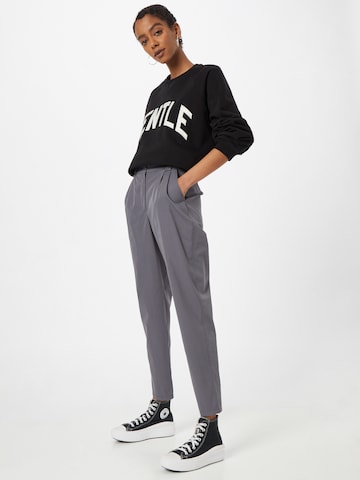 Pimkie Regular Pleat-front trousers 'Pananas' in Grey